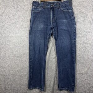 Kitanica Carpenter Jeans Mens 34x31 Blue Workwear Tactical Utility